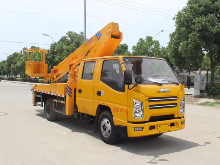 江鈴雙排17.5米直臂高空作業(yè)車(chē)
